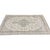 Early 20th Century Antique Mahal Rug | Floral Design in Soft Ivory & Blue For Sale - Image 5 of 5