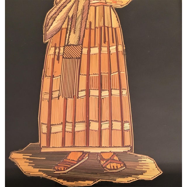 Vintage Mexican Folk Art Popotillo Straw Paintings Chairish