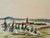 Original watercolor on paper by Henry Emil Salloch, also known as Heinz Emil Salloch, the German-born American artist and...