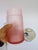 Metal Vintage Italian Pink Murano Glass Bottle Tray and Punch Container from VeArt, 1980s, Set of 3 For Sale - Image 7 of 12