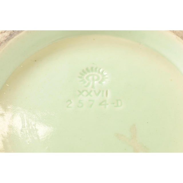 Ceramic Rookwood Pottery Arts & Crafts Glazed Ceramic Art Pottery Bowl, 1927 For Sale - Image 7 of 9