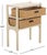 Contemporary Rozalyn 2 Drawer Accent Table in Sand For Sale - Image 3 of 9