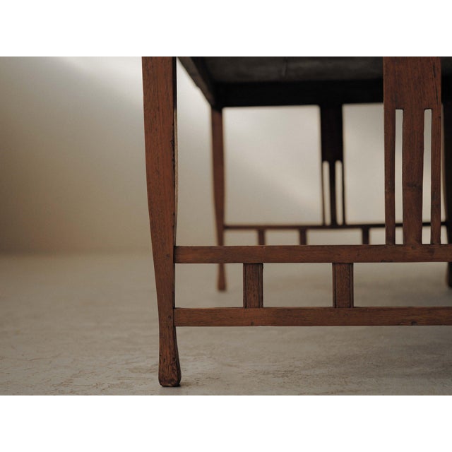 Arts and Crafts Oak Table, 1900 For Sale - Image 12 of 17