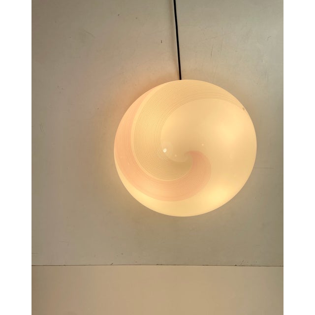 Murano Glass Ceiling Lamp by Lino Tagliapietra for La Murrina, Italy, 1970s For Sale - Image 3 of 13
