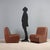 Vintage Modular Armchairs in Leatherette, Italy, 1970s, Set of 4 For Sale - Image 3 of 11