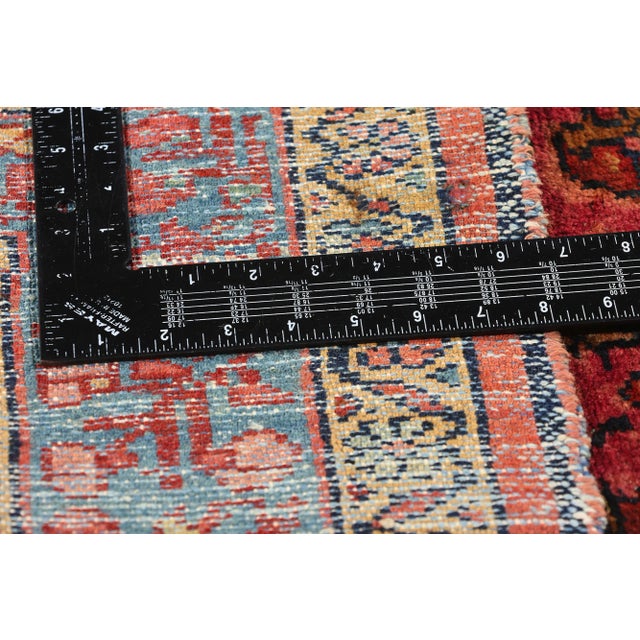 Antique Red Persian Lilihan Rug - 04'10 X 06'09 For Sale In Dallas - Image 6 of 9