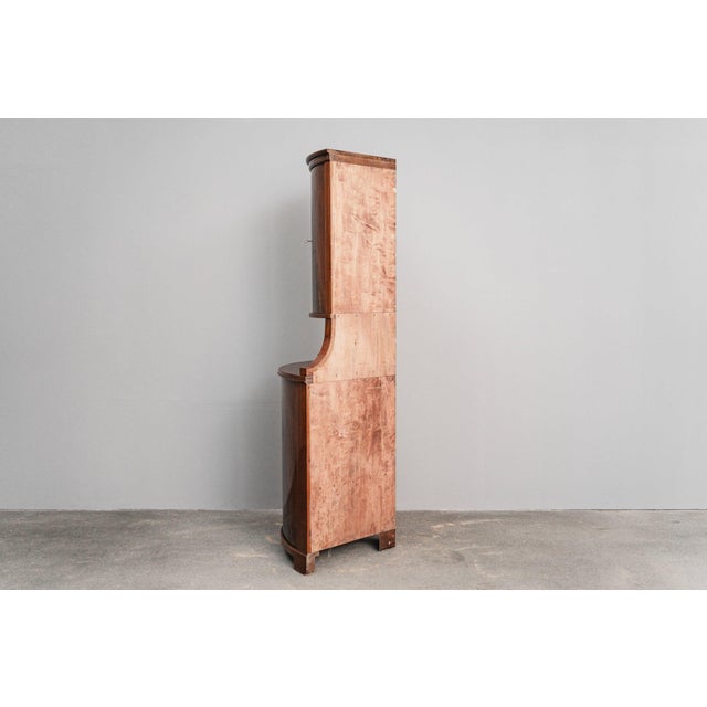 Corner Cabinet in Biedermeier Style For Sale - Image 5 of 18