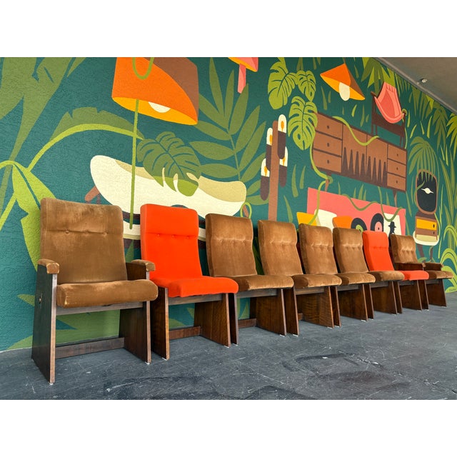 Lane Furniture Lane Staccato Brutalist Dining Chairs - 8 For Sale - Image 4 of 6