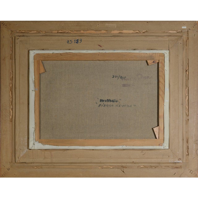 José Luis Casañé Puig, Sierra Nevada Landscape, Oil on Canvas, Framed For Sale - Image 7 of 9