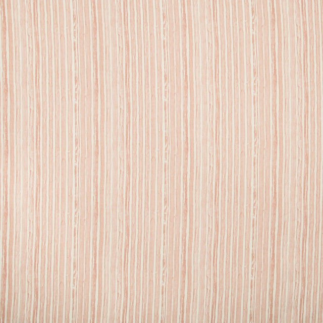 Traditional Sample - Carrier & Company for Lee Jofa Benson Stripe Fabric, Faded Petal For Sale - Image 3 of 3