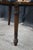 Wood 2 Antique English Sheraton Regency Style Mahogany Inlaid Floral Silk Arm Chairs For Sale - Image 7 of 18