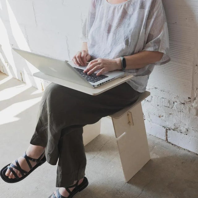 Not Yet Made - Made To Order L'Escambell Standing Desk Converter by Debosc For Sale - Image 5 of 13