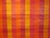 Vintage 1970s Mid-century modern vinyl wallcovering in a red and orange plaid pattern. Made in Chicago USA by Smithsonian...