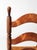 Vintage 1930s Tell City Rush Seat Ladder Back Chair For Sale - Image 14 of 17