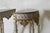 Carved and Painted Half-Moon Console Tables, Italy, 1940s, Set of 2 For Sale - Image 10 of 18