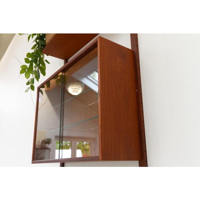 Danish Modern 1-Bay Modular Teak Wall Unit by Poul Cadovius for Cado, 1960s For Sale - Image 14 of 18