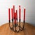 Modern Modern Metal Tabletop Candelabra9"H For Sale - Image 3 of 4