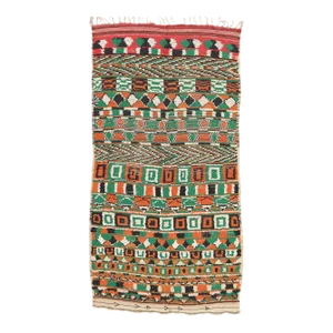 Vintage Berber Moroccan Rug - 04'08 x 08'04