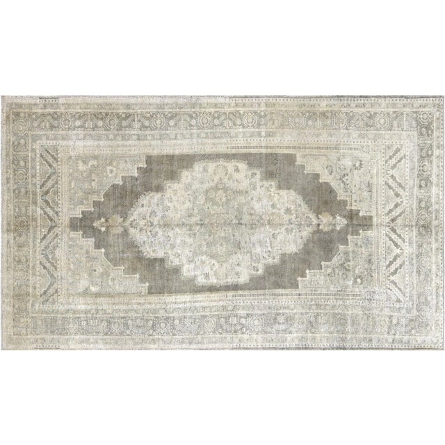 Textile 1960s Turkish Oushak Rug For Sale - Image 7 of 7