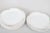Set of six dinner plates from Rörstrand Fleur. Elegant set consisting of six porcelain dinner plates in the Fleur pattern....