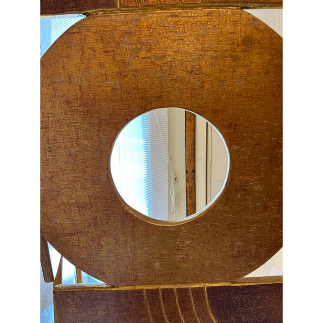 Post Modern Style Hand Crafted Gilded Wood Room Divider by James Johnston For Sale - Image 11 of 18