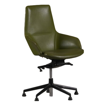 Leather Aston Office Chair from Arper, Italy, 2000s For Sale