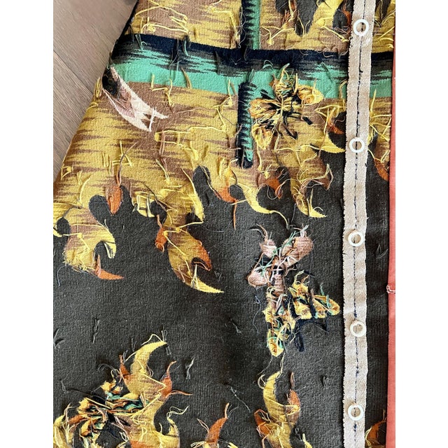 Jean Picart Le Doux, Art Deco French Modernist Handmade Aubusson Gobelin Tapestry Jean Picart Le Doux, c.1950's For Sale - Image 17 of 18