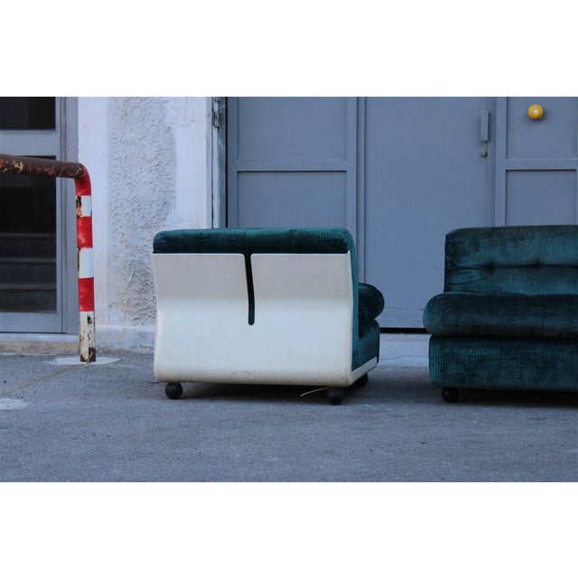 1970s Amanta Modular Sofa by Mario Bellini, 1970s, Set of 5 For Sale - Image 5 of 15