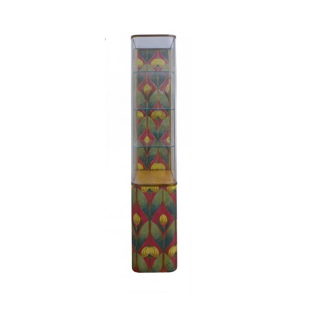 Deco Magical Brass and Glass Vitrine 1930's For Sale - Image 4 of 4