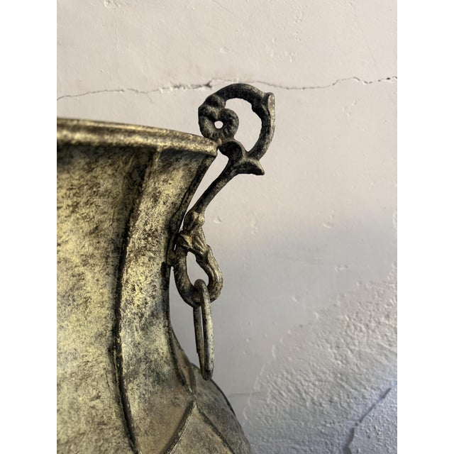 Ornamental Copper Amphora Vases, 20th Century, Set of 2 For Sale - Image 10 of 18