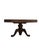 Sculptural Solid Teak Wood Dining Table With Expressive Natural Grain For Sale - Image 6 of 9