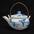Japanese Miniature Japanese Porcelain Teapot With Bird Design Early 20th Century For Sale - Image 3 of 12