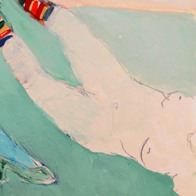 Paper 'Playing With Socks' by Inez Storer, 1978, San Francisco Women's College, San Francisco Art Institute For Sale - Image 7 of 9