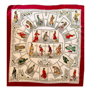 Hermès Tenue De Vénerie 1964 Silk Scarf Designed by Charles Hallo