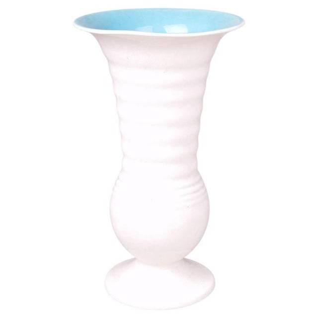 Blue Mid-Century Vase in Ceramics, Germany, 1960s For Sale - Image 8 of 8