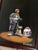 American Ronn Turner 2000 Clown Oil Painting Lord Let Me Do Your Work Tonight 24x30 For Sale - Image 3 of 6