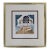 Leonard Tsugouharu Knitting Signed Modern Lithograph on Paper 1963 Framed 55/150 For Sale