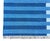 Royal Blue Handmade Cotton Area Rug, Natural Vegetable Dyed, Indigo Blue Striped Rug - 8'x10' For Sale - Image 8 of 13