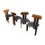 Wood Sapporo Dining Chairs by Mario Marenco for Mobilgirgi, 1970s, Set of 5 For Sale - Image 7 of 10