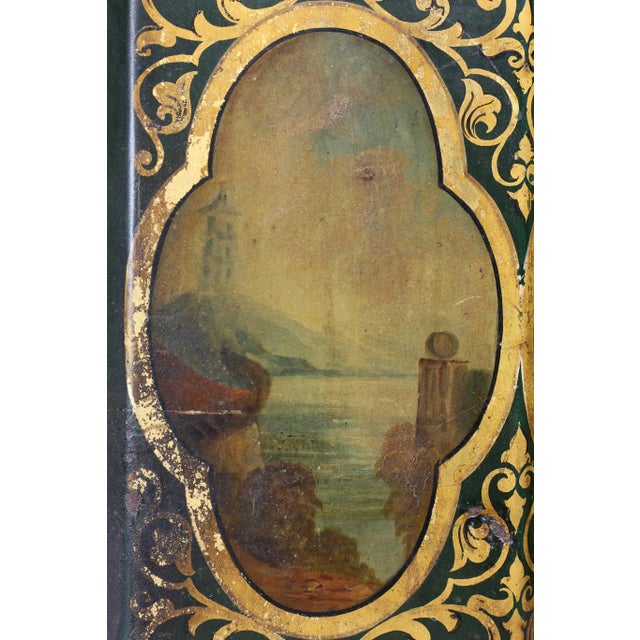Victorian Tole Teacannisters - a Pair For Sale - Image 9 of 13