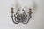 Baroque Silver Wall Sconce by Sciolari, Italy, 1960s For Sale - Image 6 of 10