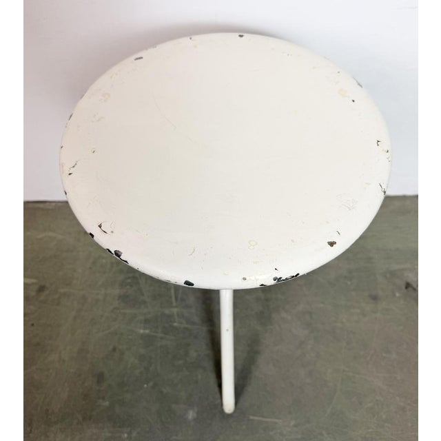 Industrial Iron Height Adjustable Stool, 1960s For Sale - Image 13 of 16
