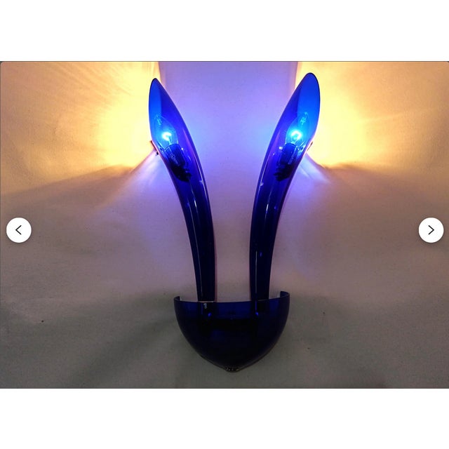 A phenomenal item of Glass Art, pure Postmodern style, created in the legendary Seguso-Murano ateliers in the 1990's for...