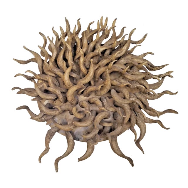 Custom Hand-Crafted Twsited Horns - Unique Art Sculpture For Sale