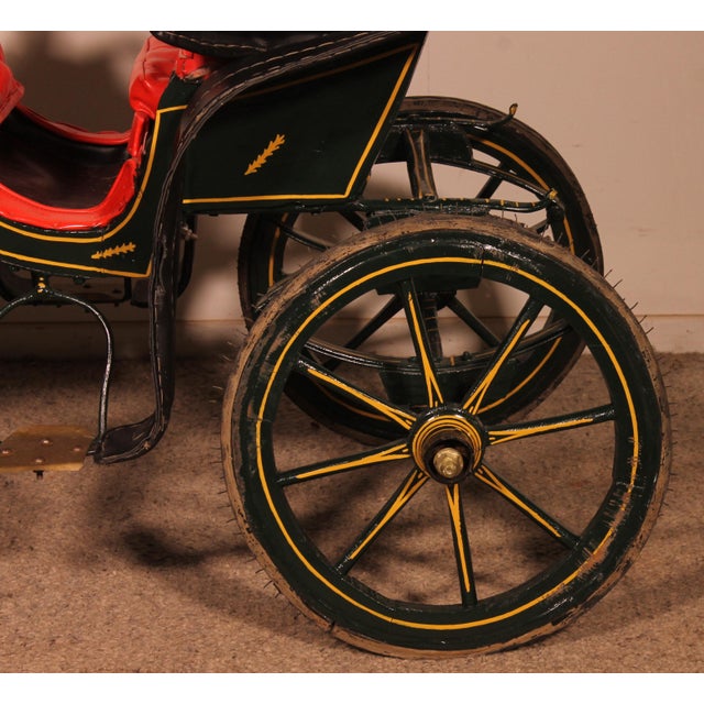 Childrens Carriage Replica of a Milord Carriage For Sale - Image 7 of 15