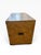 Brown 1970s Henredon Campaign-Style Chest of Drawers — Faux Shagreen Finish, Brass Hardware For Sale - Image 8 of 18