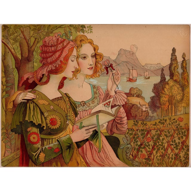 Armand Point, Légende Dorée, 1897, Lithograph on Paper For Sale - Image 13 of 13