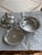 An exceptional, complete 3-piece Victorian Aesthetic Movement silver-plated domed butter dish manufactured by Rogers,...