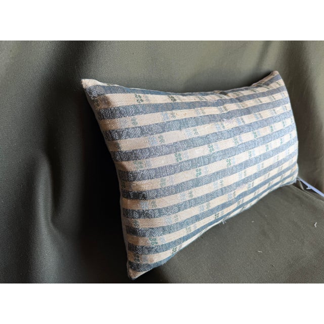 17th Century Persian Isfahan Metallic Pillow For Sale - Image 4 of 7