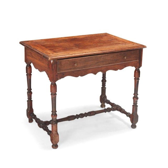 Jacobean-Style Turned Wood Low Table For Sale - Image 4 of 9